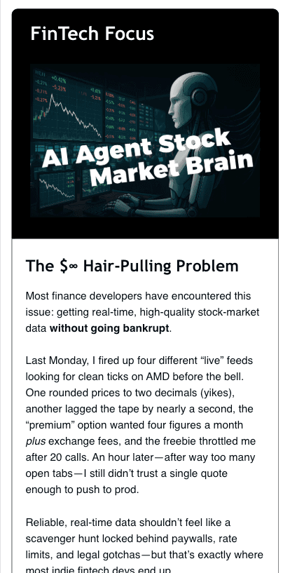 FinTech Newsletter